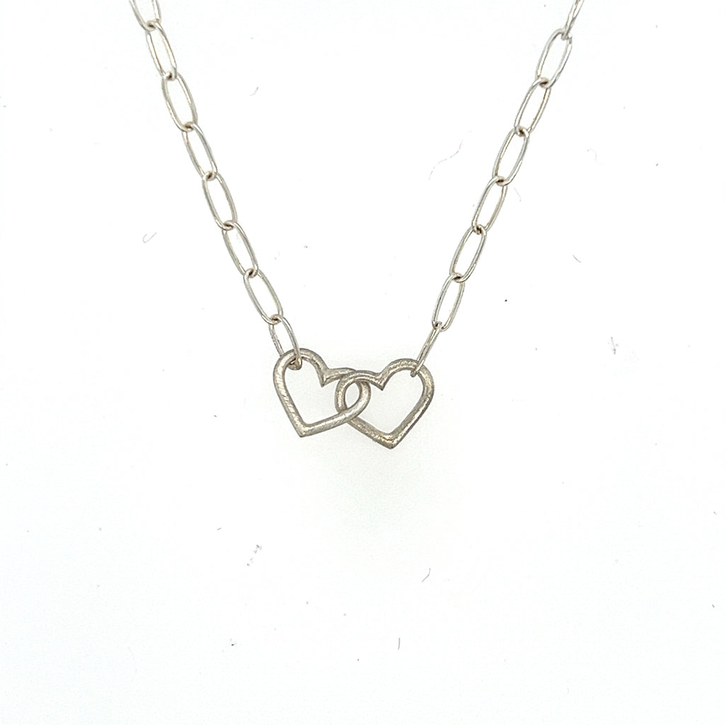 Double Heart Necklace