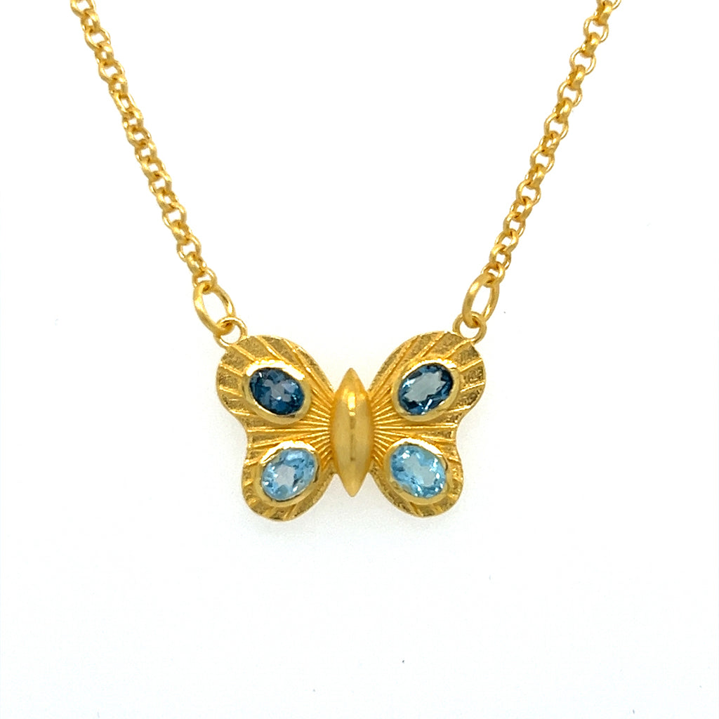 Blue Topaz Butterfly