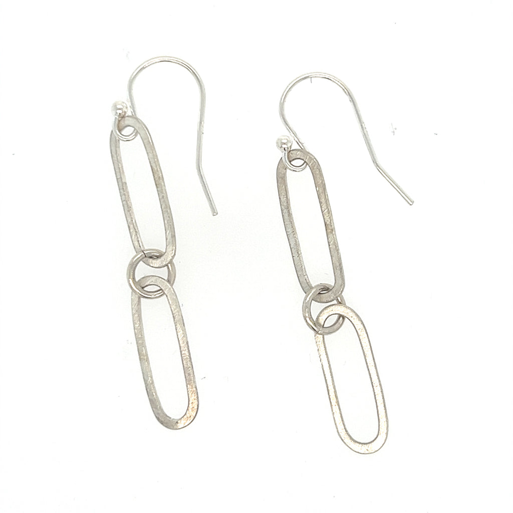 Paperclip Dangle Earrings