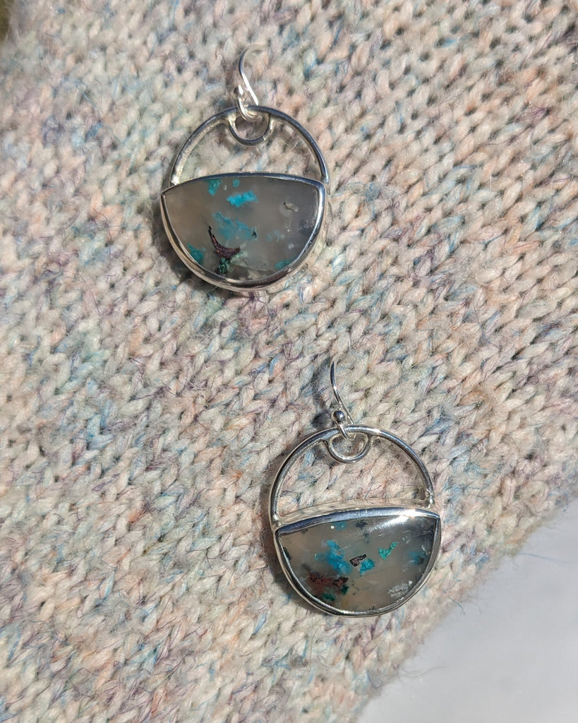 Frozen Lake Earrings