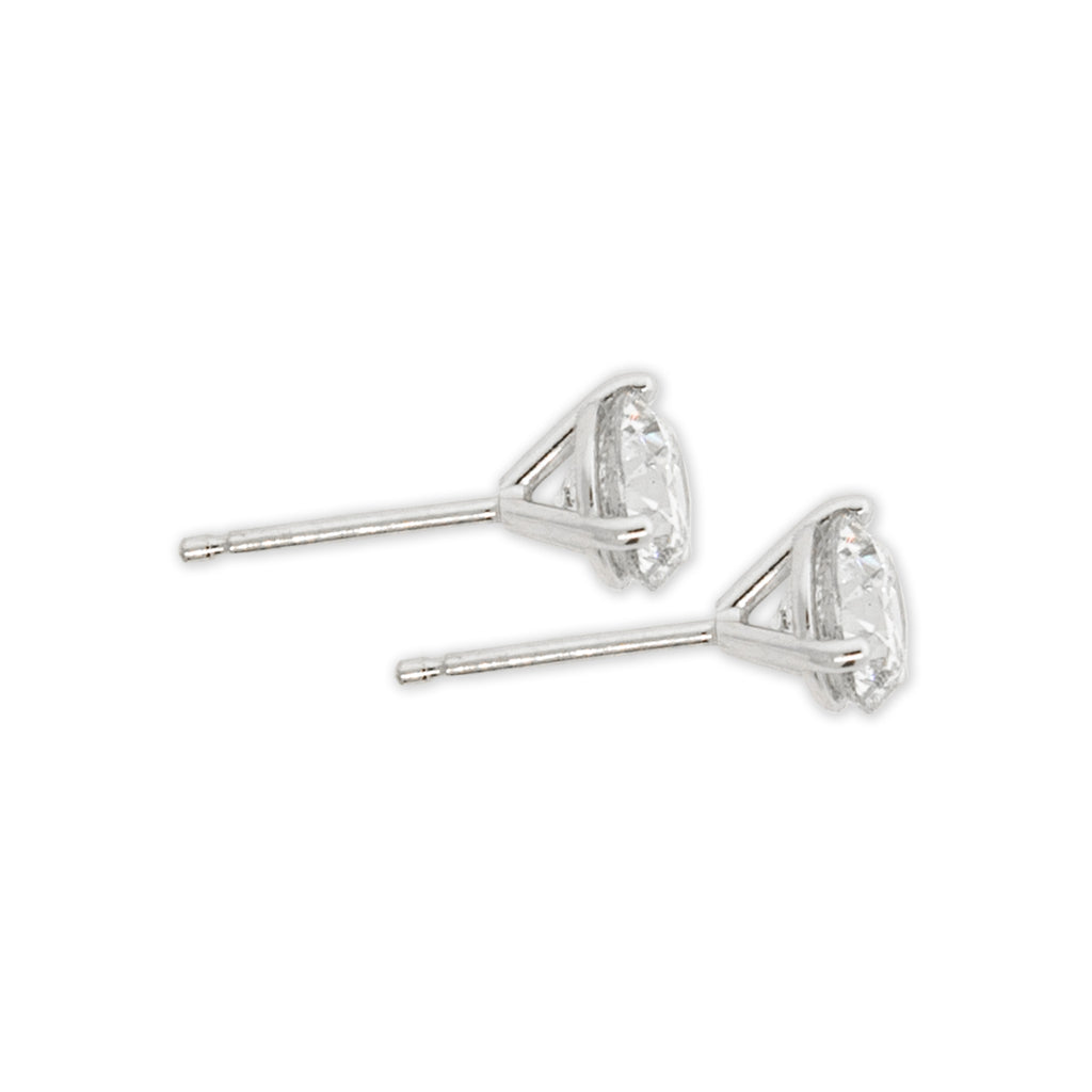 Diamond Stud Earrings 1.42ctTW