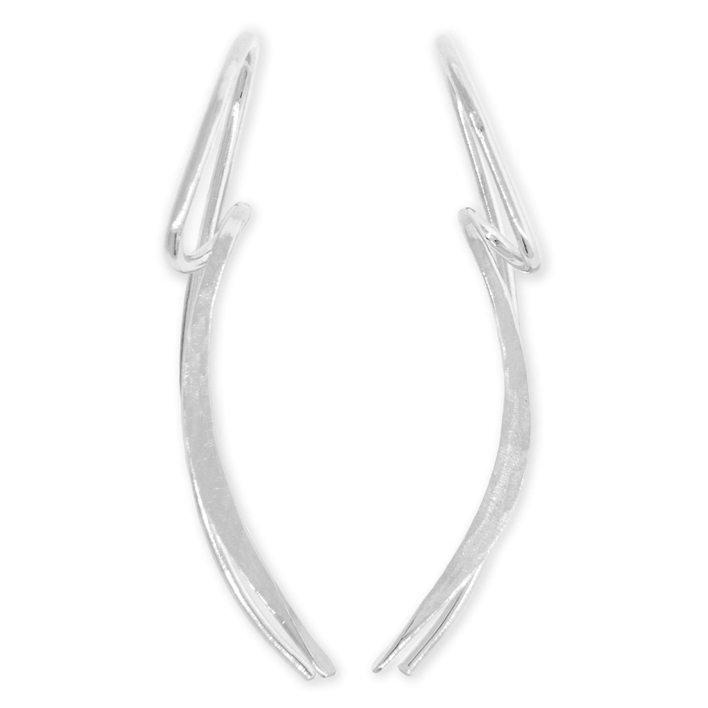 Singular Loop Threader Earrings