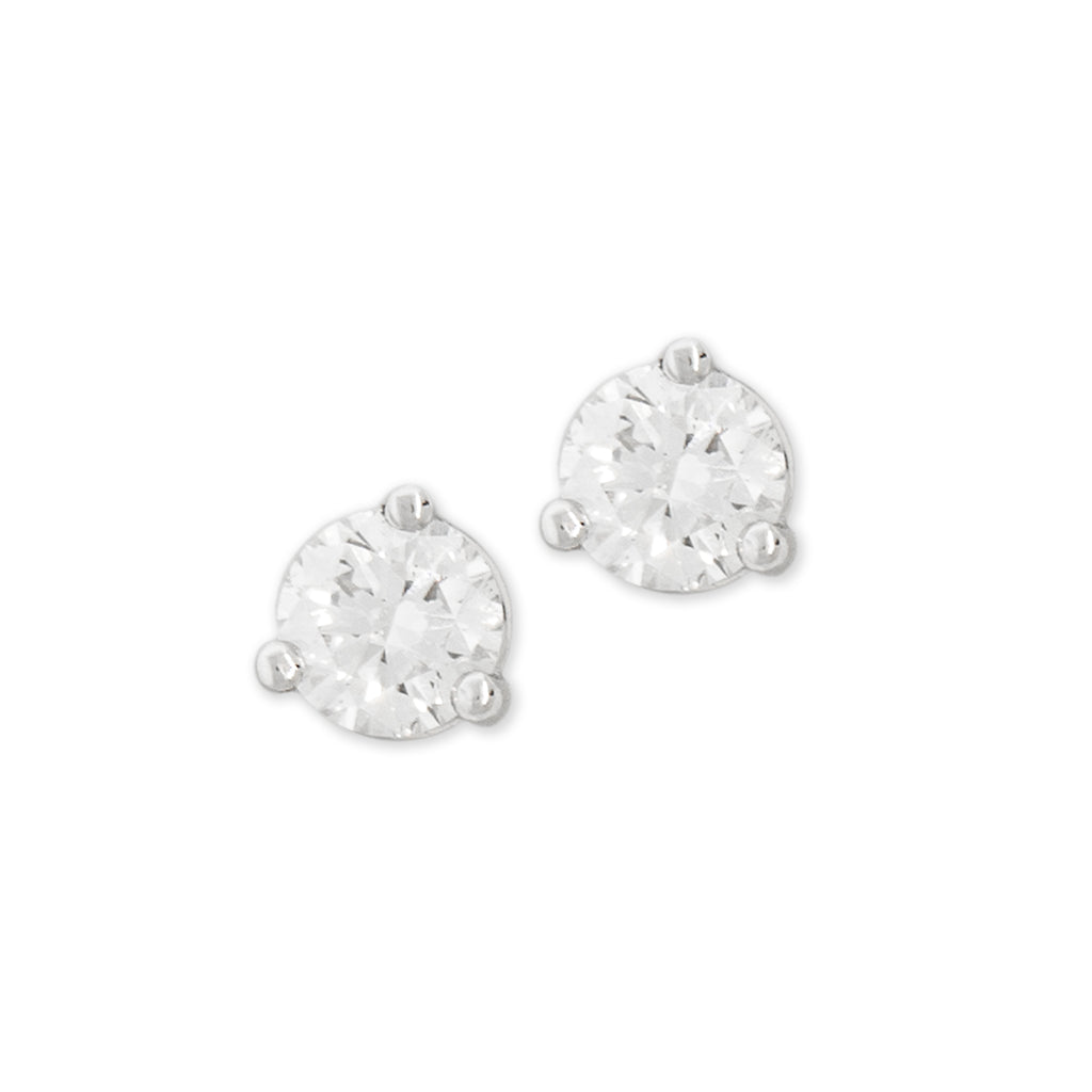 Diamond Stud Earrings .74ctTW