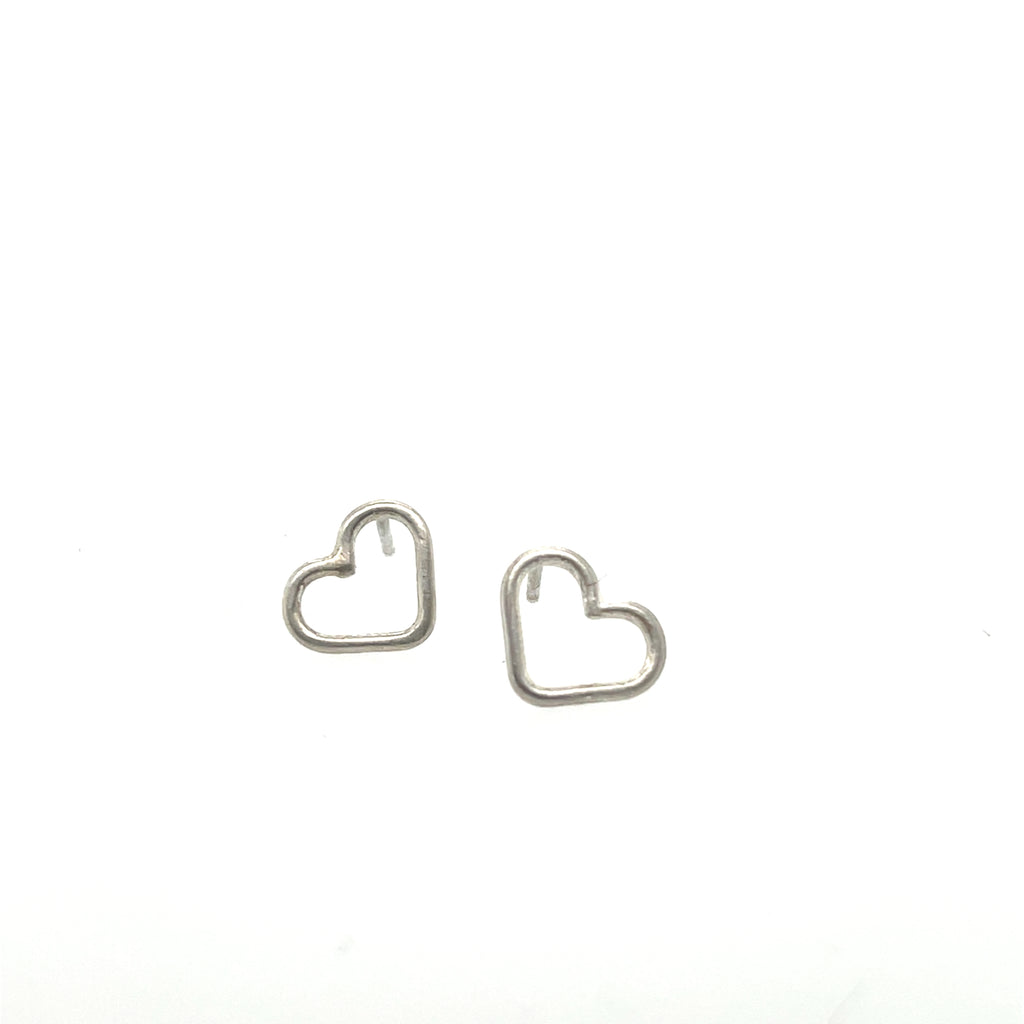 Open Heart Earrings