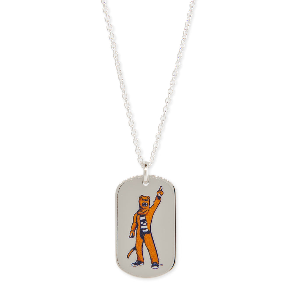 Nittany Lion Mascot Necklace with Signature