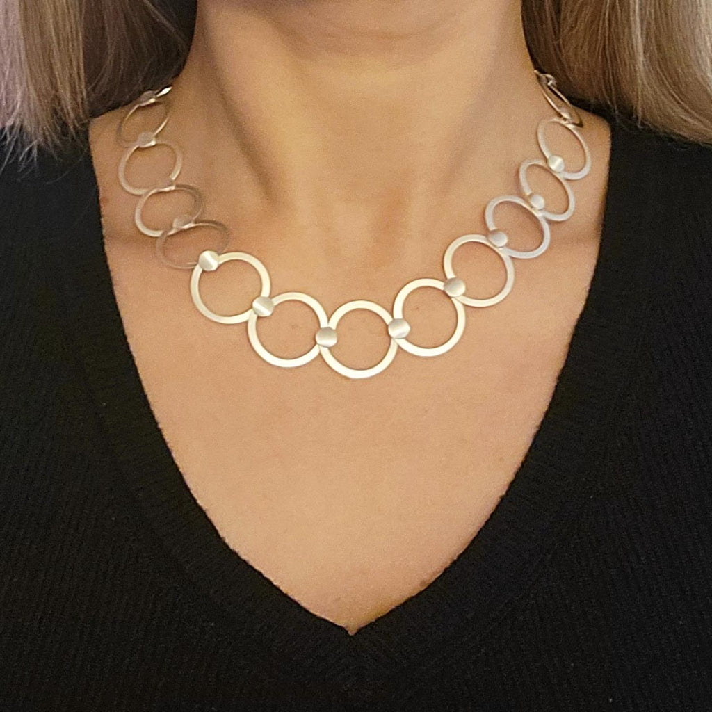 "Open Circles" Necklace