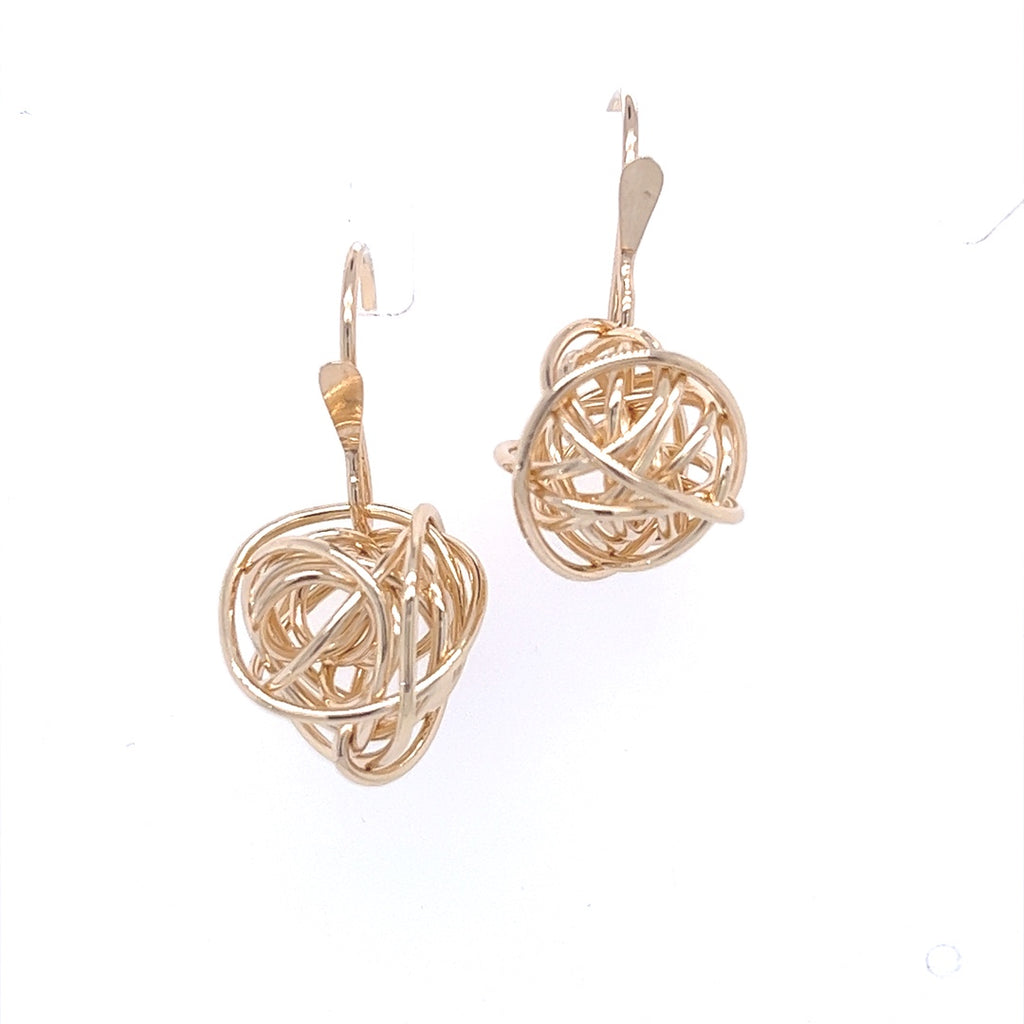 Large Tangled Web Earrings