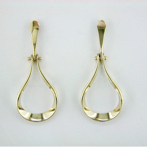 14kt Doorknocker Earrings