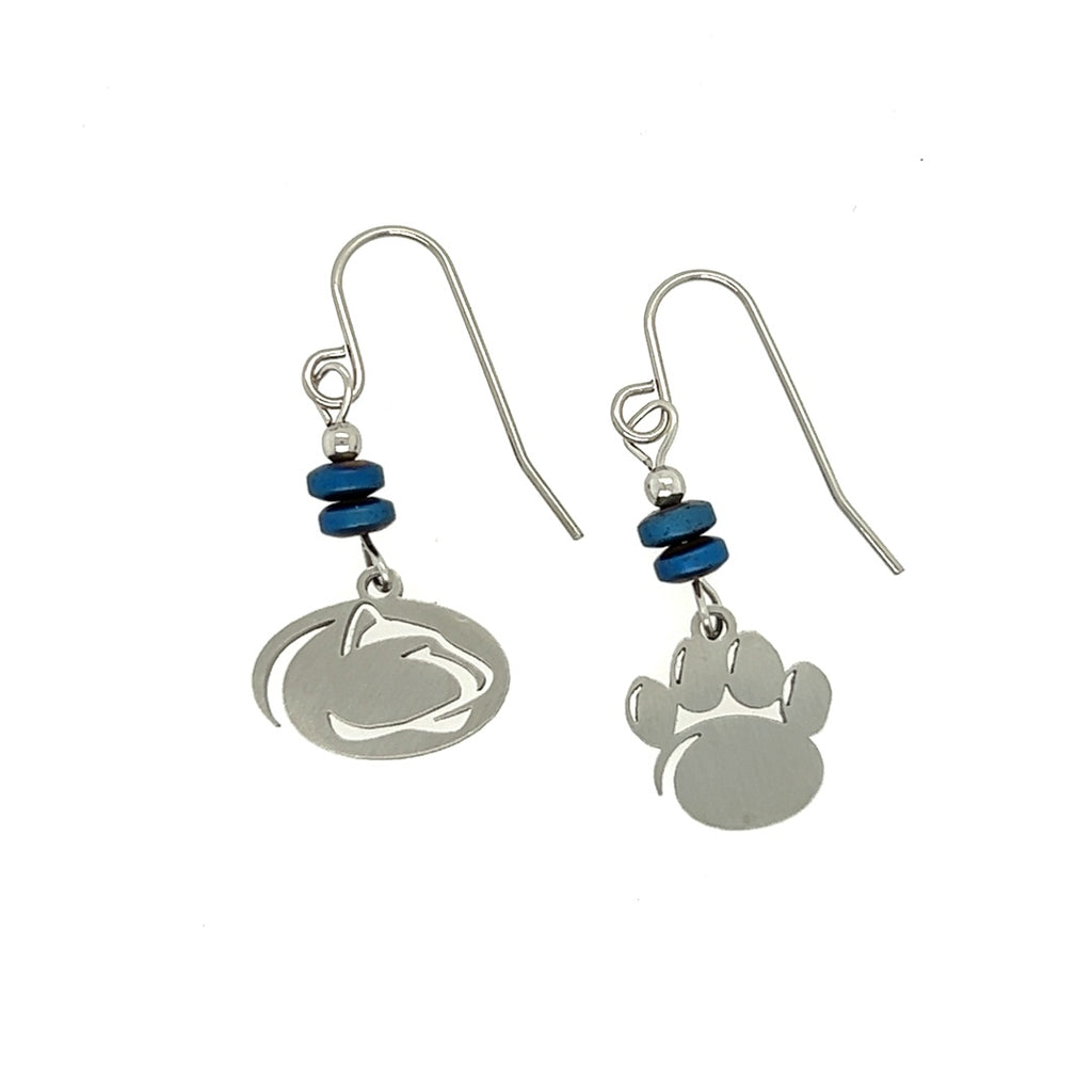 CLOSE2UR💙 LION LOGO PAW EARRINGS