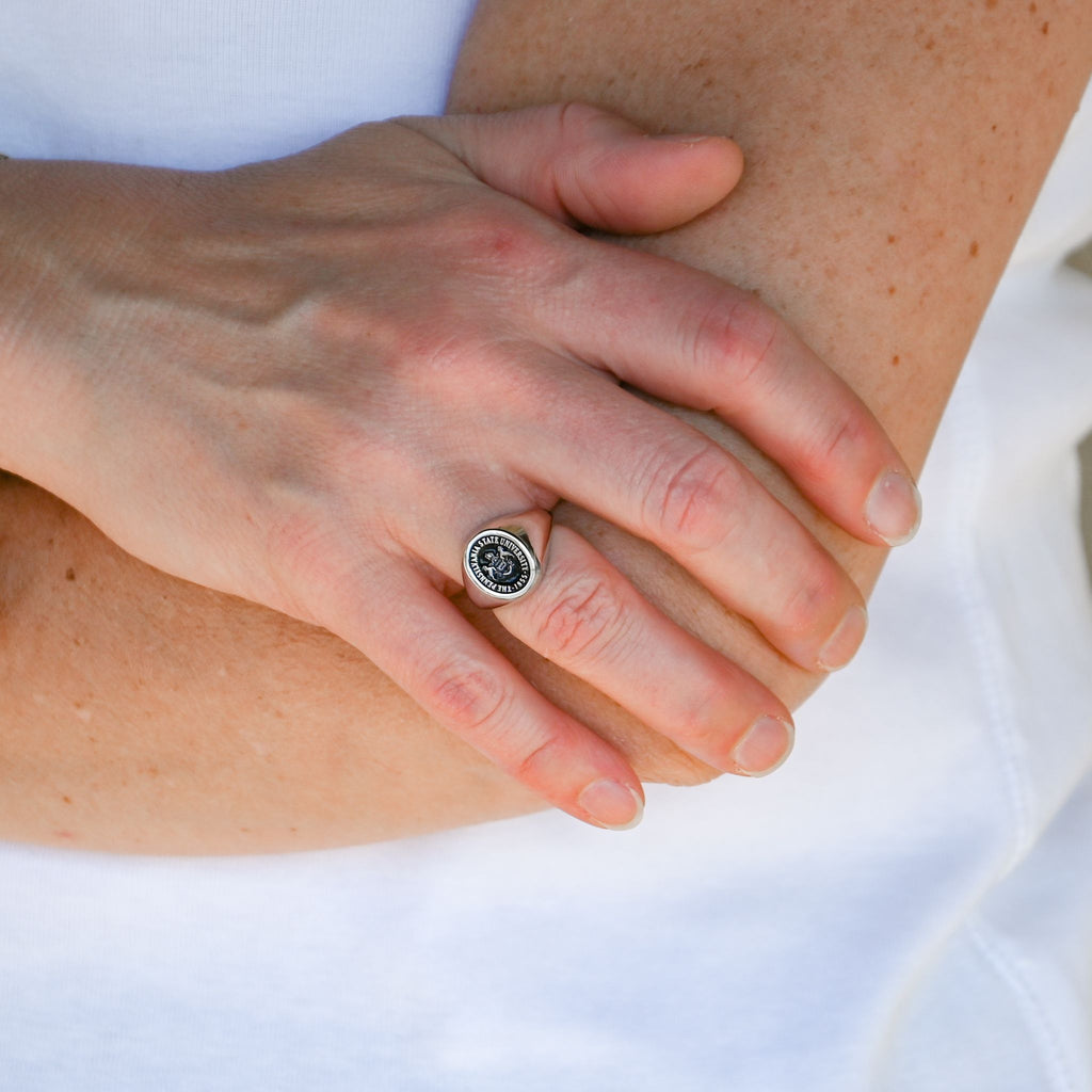 Penn State Traditional Ladies Signet Ring