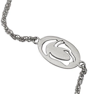 Penn State Cutout Lion Logo Anklet