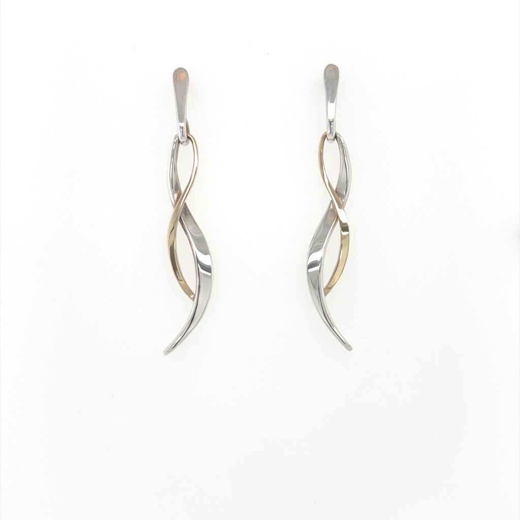 Long Ribbon Earrings