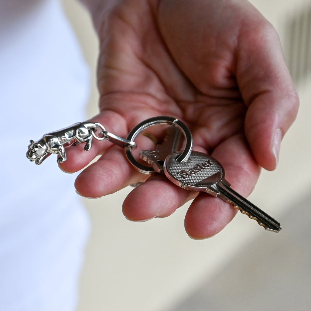 Lion Statue Key Ring