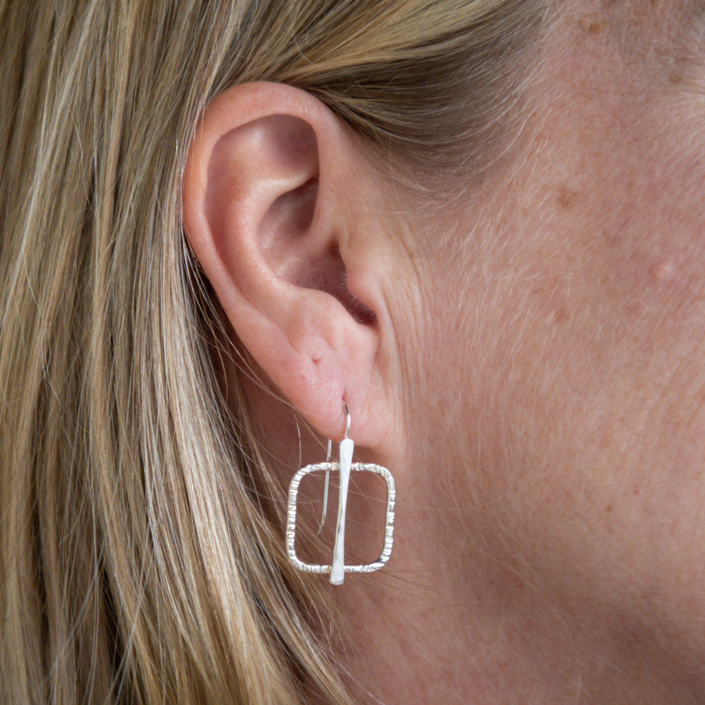 Ooh Aah Square Earrings