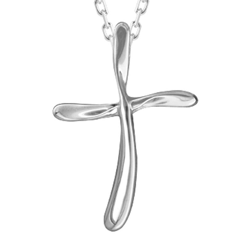 Twist Cross Necklace