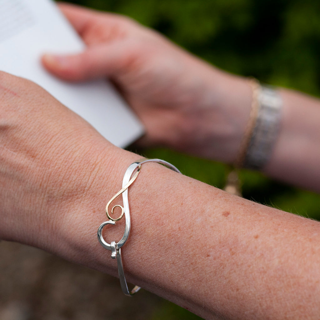 Two-Tone Surf Bracelet