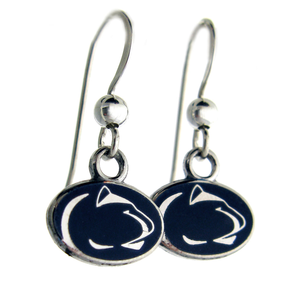 Lion Logo Dangle Earrings