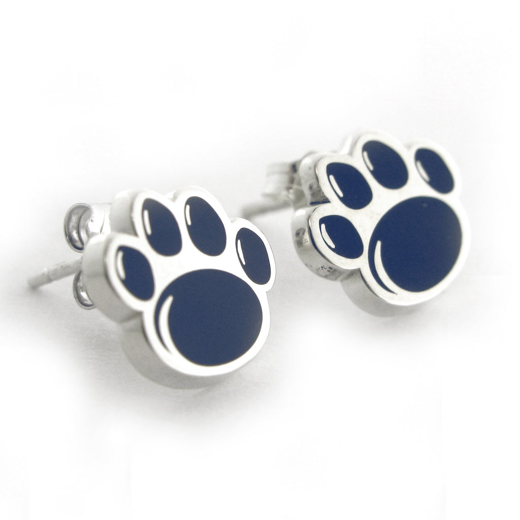 Penn State Paw Print Earrings