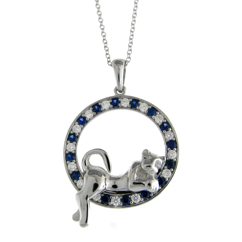 Penn State Lounging Lion Necklace