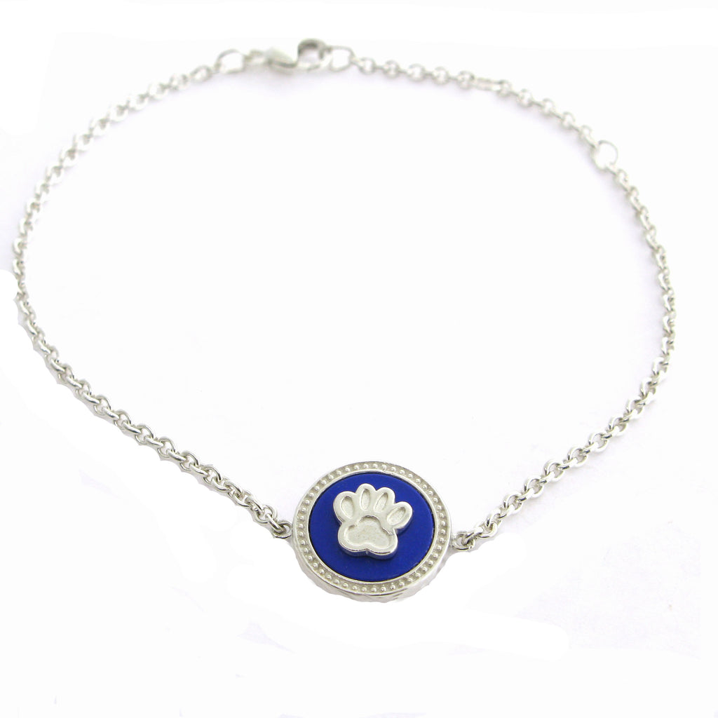 Paw Print “Dream” Bracelet-Lapis