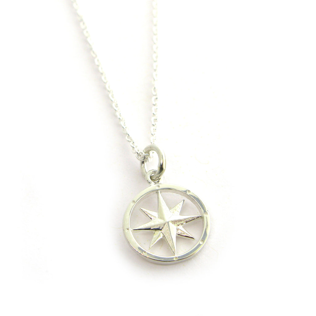 Tiny Compass Necklace